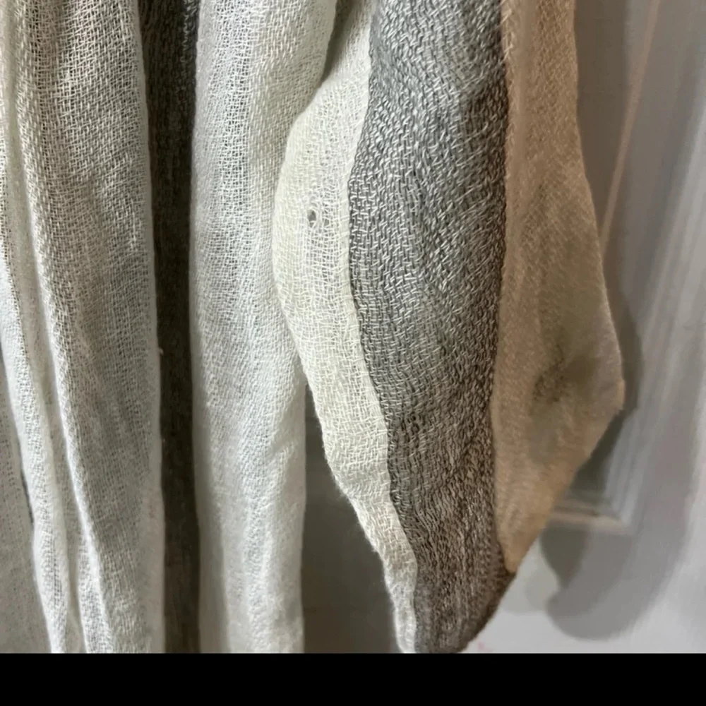 Paper Lace Linen Top/Duster/Dress/Cardigan Sz Small - Picture 12 of 15